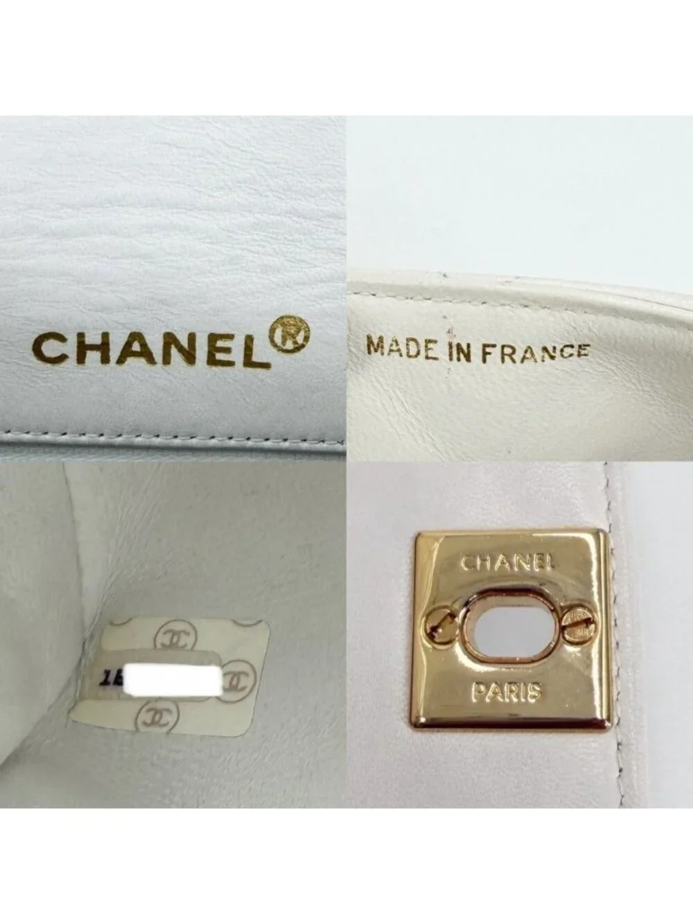 Chanel Shoulder Bag Quilted Diana Chain CC Logo Crossbody Turnlock Lambskin
